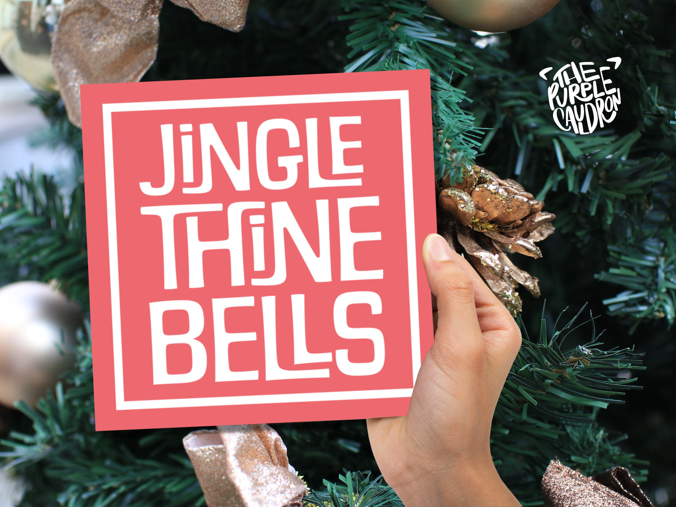 Cheeky Christmas Card Messages "Jingle Thine Bells" Medieval Old English Speak Red or Green Greetings Card Friends Tongue in Cheek Xmas 2022 - View 4