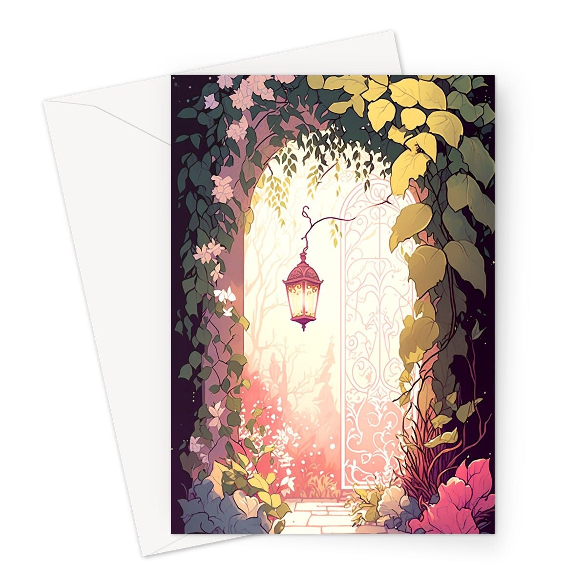 Birthday Cards Gardening Allotment Garden Party Thank You Cards Secret Springtime Greetings Note Notelets Hello Spring Thanks For Plant Bff - View 2